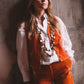 Aru Vest - Burnt Orange