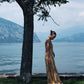 Sira Dress: Radiant Gold with natural dye effect