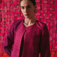 Arya Jacket - Vibrant Magenta