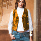 Aru Vest - Saffron Yellow