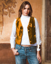 Aru Vest - Saffron Yellow